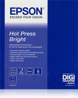 Epson HOT PRESS BRIGHT  610 mm. X 15,2 meter